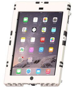 Andres Industries aiShell mini+, weiss, Touchfolie Glas - wasserdichtes und schlagfestes Case fr Apple iPad mini 4, mini 2019