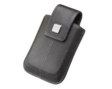 Blackberry Ledertasche mit Drehclip, schwarz f�r Blackberry 9700 Bold Produktbild 1