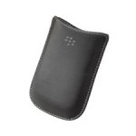 Bild von: Blackberry Kunstledertasche (ACC-18962-201), schwarz f�r Blackberry 8520 Curve