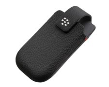 Blackberry Lederholster mit Drehclip, schwarz f�r Blackberry 9700 Bold Produktbild 1