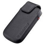 Blackberry Ledertasche mit Drehclip, schwarz f�r Blackberry 9700 Bold - Andere Kunden kaufen auch: BlackBerry Leather Swivel Holster (ACC-38960-201) f�r Blackberry 9860 Torch