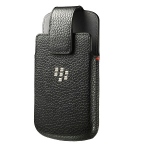 Bild von: BlackBerry Lederholster mit Drehclip, schwarz f�r Blackberry Q10