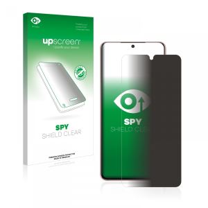 upscreen Spy Shield Clear Premium Blickschutzfolie fr Samsung Galaxy S21