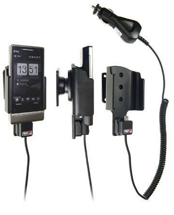 Brodit KFZ Halter -Aktiv- mit KFZ-Ladekabel und Kugelgelenk f�r HTC Touch Diamond 2 Produktbild 1