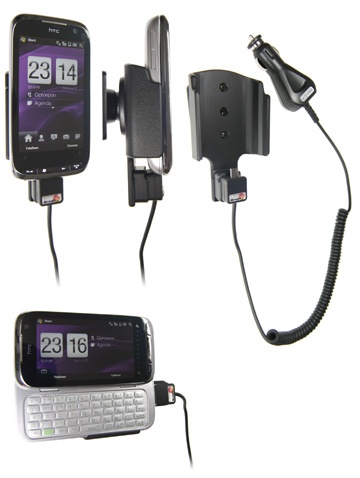 Brodit KFZ Halter -Aktiv- mit KFZ-Ladekabel und Kugelgelenk f�r HTC Touch Pro 2 Produktbild 1