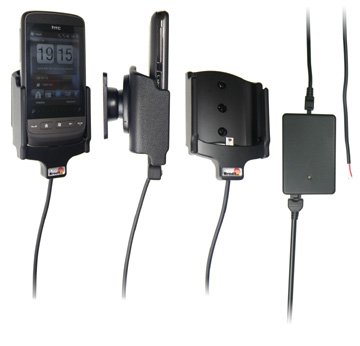 Brodit KFZ Halter -Aktiv- mit Molex System Festeinbaukabel und Kugelgelenk f�r HTC Touch 2 Produktbild 1