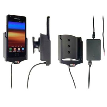 Brodit passgenauer Kfz Halter mit Kugelgelenk und Festeinbaukabel (Molex Anschluss) f�r Samsung Galaxy S2 I9100 Produktbild 1