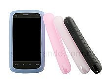 Silikon Case, Farbe: schwarz f�r HTC Touch HD Produktbild 1