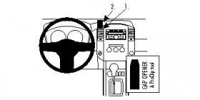 Brodit ProClip 854520, Armaturenbrett, Mitte fr Nissan King Cab (Bj. 2011-2015, Lenkrad links)