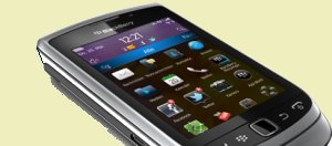 BlackBerry Torch 9810 schnelle Touchscreen Bedienung