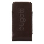 Bild von: bugatti Twin Ledertasche, braun, Gr��e L (126 x 68mm) f�r Samsung Galaxy S I9003