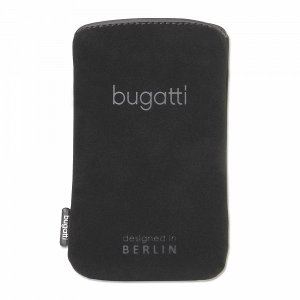 bugatti Universaltasche SlimCase SoftTouchNeopren mit shadow b Schriftzug, Gr��e M (122 x 75mm) f�r HTC Touch/ P3450/ Elf Produktbild 2