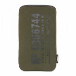 Bild von: bugatti Universaltasche SlimCase SoftTouchNeopren, olive, Gr��e M (122 x 75mm) f�r HTC Touch/ P3450/ Elf