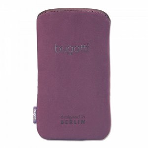 bugatti Universaltasche SlimCase SoftTouchNeopren,raspberry , Gr��e M (122 x 75mm) f�r HTC Touch 2 Produktbild 2