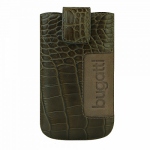 Bild von: bugatti SlimCase Leather Croco M, gr�n (07813)