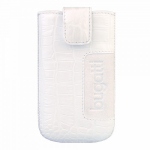 Bild von: bugatti SlimCase Leather Croco M, weiss (07760) f�r Samsung Galaxy Ace 2 I8160