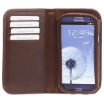 Bild von: bugatti Smart BookCase, brown (08071) f�r Samsung Galaxy S3 I9300