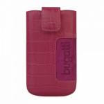 Bild von: bugatti SlimCase Leather Croco XL, pink (08103) f�r Samsung Galaxy S3 I9300