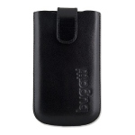 Bild von: bugatti SlimCase Leather Classic M, black (08039) f�r Motorola Motoluxe