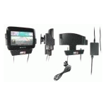Bild von: Brodit passgenauer Kfz Halter mit Kugelgelenk und Festeinbaukabel (Molex Anschluss) 215291 f�r Navigon 7100/ 7110