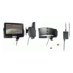 Bild von: Brodit passgenauer Kfz Halter mit Kugelgelenk und Festeinbaukabel (Molex Anschluss) 279030 f�r Navigon 7210