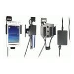 Bild von: Brodit passgenauer Kfz Halter mit Kugelgelenk und Festeinbaukabel (Molex Anschluss) 513206 f�r Sony Ericsson Xperia X8