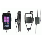Bild von: Brodit passgenauer Kfz Halter mit Kugelgelenk und Festeinbaukabel (Molex Anschluss) 513221 f�r Samsung Omnia 7 I8700