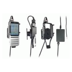 Bild von: Brodit passgenauer Kfz Halter mit Kugelgelenk und Festeinbaukabel (Molex Anschluss) 513238 f�r Nokia C3-01