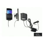 Bild von: Brodit passgenauer Kfz Halter mit Kugelgelenk und Festeinbaukabel (Molex Anschluss) 513289 f�r Blackberry 9790 Bold