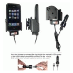 Bild von: Brodit passgenauer Kfz Halter mit Kugelgelenk und Kfz Ladekabel 521106  f�r Apple iPhone 3G S