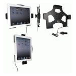 Bild von: Brodit passgenauer Kfz Halter mit Kugelgelenk und Kfz Ladekabel 521244  f�r Apple iPad 2