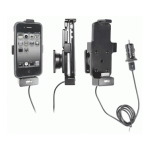 Bild von: Brodit passgenauer Kfz Halter mit Kugelgelenk und Kfz Ladekabel 521410  f�r Apple iPhone 4