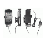 Bild von: Brodit passgenauer Kfz Halter mit Kugelgelenk und Festeinbaukabel (Molex Anschluss) 527410 f�r Apple iPhone 4