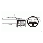 Bild von: Brodit ProClip 651861, Abgewinkelt f�r Rover 400/45 (Bj. 1990-1994, Lenkrad rechts)