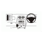 Bild von: Brodit ProClip 652875, Abgewinkelt f�r Hyundai Santa Fe (Bj. 2001-2005, Lenkrad rechts)