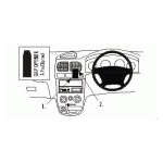 Bild von: Brodit ProClip 652914, Armaturenbrett, Mitte f�r Kia Rio (Bj. 2001-2005, Lenkrad rechts)