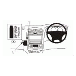 Bild von: Brodit ProClip 652952, Abgewinkelt f�r Hyundai Sonata (Bj. 2002-2004, Lenkrad rechts)