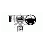 Bild von: Brodit ProClip 653804, Armaturenbrett, Mitte f�r Hyundai Santa Fe (Bj. 2006-2012, Lenkrad rechts)