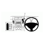 Bild von: Brodit ProClip 654000, Armaturenbrett, Mitte f�r Peugeot 4007 (Bj. 2008-2013, Lenkrad rechts)