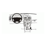 Bild von: Brodit ProClip 833497, Mittelkonsole, NICHT f�r Cross Country f�r Volvo V70 N (Bj. 2005-2008, Lenkrad links)