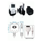 Bild von: Brodit passgenauer Kfz Halter mit Kugelgelenk und Ladekabel Fixierung 840677 f�r Apple iPod 5th Generation Video 60 GB
