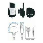 Bild von: Brodit passgenauer Kfz Halter mit Kugelgelenk und Ladekabel Fixierung 840687 f�r Apple iPod 5th Generation Video 60 GB