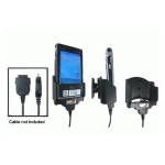 Bild von: Brodit passgenauer Kfz Halter mit Kugelgelenk und Ladekabel Fixierung 847608 f�r Fujitsu Siemens Loox 710/718/720