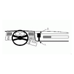 Bild von: Brodit ProClip 851854, Armaturenbrett, Mitte f�r GMC Suburban (Bj. 1974-1991, Lenkrad links)
