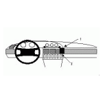 Brodit passgenauer Kfz Halter mit Kugelgelenk und Festeinbaukabel (Molex Anschluss) 513398 f�r Samsung Galaxy S3 I9300 - Andere Kunden kaufen auch: Brodit ProClip 851912, Armaturenbrett, Mitte f�r Audi A6,100 C4 Series,S6 u.a. (Audi A6, Audi S6: Bj. 1996-1997 / Audi 100 C4 Series: Bj. 1991-1994, Lenkrad links)