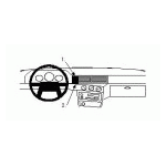 Bild von: Brodit ProClip 852111, Armaturenbrett, Mitte f�r Volvo 740 (Bj. 1991-1998, Lenkrad links)