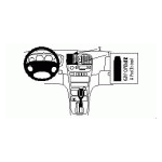 Bild von: Brodit ProClip 852677, Armaturenbrett, Mitte f�r Hyundai Sonata (Bj. 1999-2001, Lenkrad links)