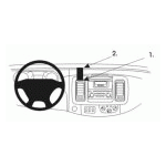 Brodit passgenauer Kfz Halter mit Kugelgelenk und Festeinbaukabel (Molex Anschluss) 513398 f�r Samsung Galaxy S3 I9300 - Andere Kunden kaufen auch: Brodit ProClip 852936, Armaturenbrett, Mitte f�r Nissan Primastar/Opel Vivaro/Renault Trafic (Bj. 2002-2010, Lenkrad links)