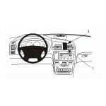 Bild von: Brodit ProClip 852982, Armaturenbrett, Mitte, rechts f�r Volvo V70 N (Bj. 2000-2008, Lenkrad links)