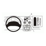 Bild von: Brodit ProClip 853215, Armaturenbrett, Mitte f�r Nissan Kubistar (Bj. 2004-2009, Lenkrad links)